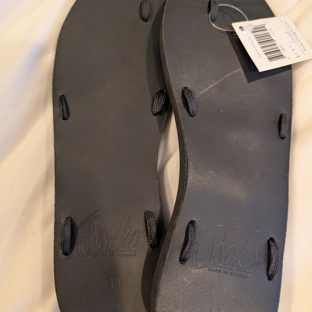 Sseko Black Sandals